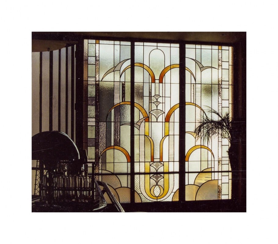 Витраж в стиле ар деко