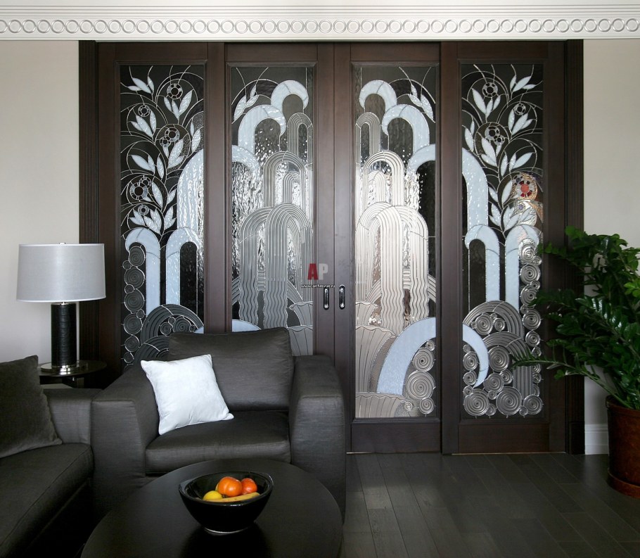 Витражи в интерьере