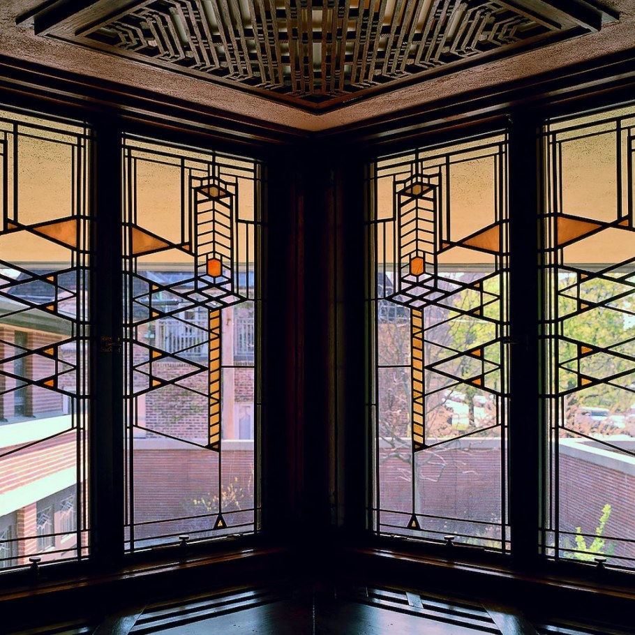 Ллойд Райт витражи