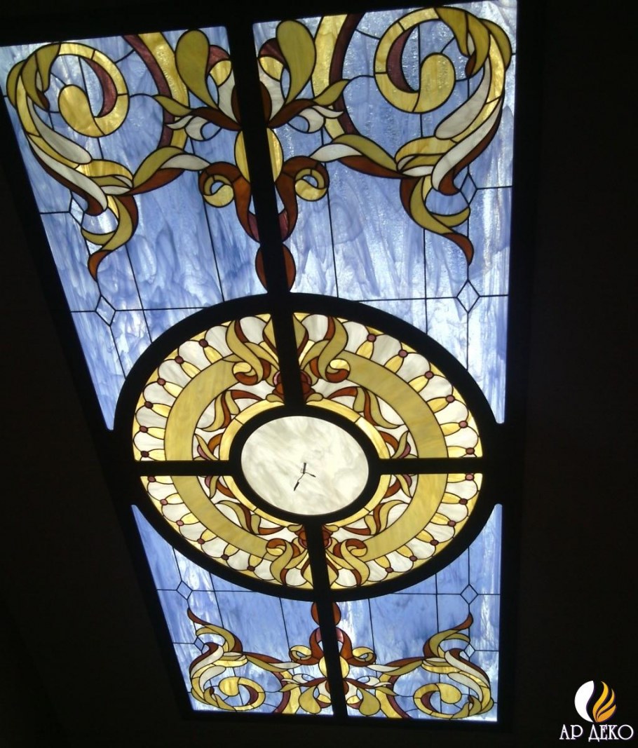 Витражи Тиффани арт деко