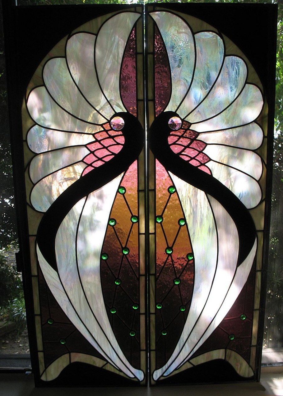 Витраж Тиффани арт нуво
