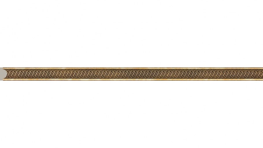 Багет Cosca угол 18, матовое золото, c18/933