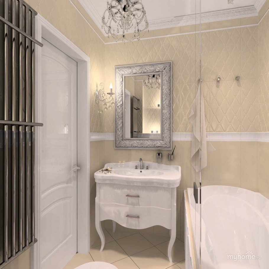Ванная в классическом стиле