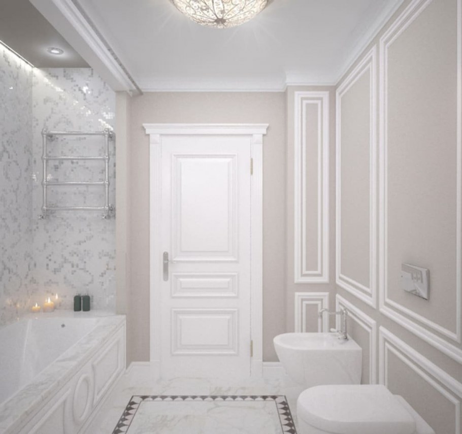 Ванна в Мраморном стиле