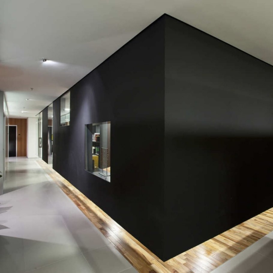 Эффект парящих стен в интерьере