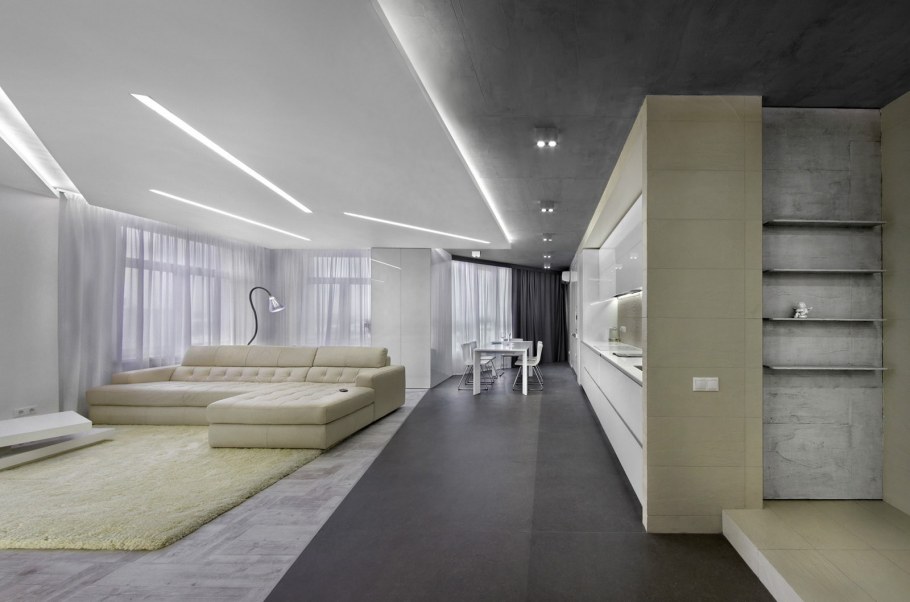 Линейные светильники в интерьере