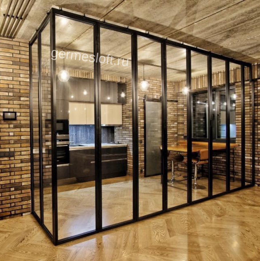 Гардиан раздвижные перегородки лофт
