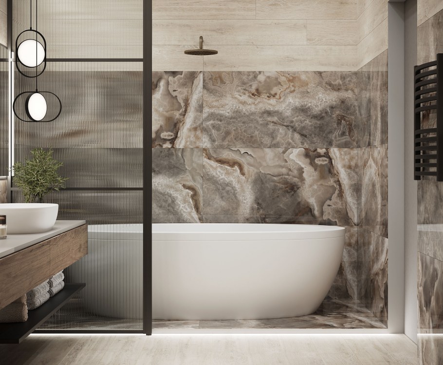 Керамическая плитка Atlas Concorde Marvel Edge Elegant Sable 50x110