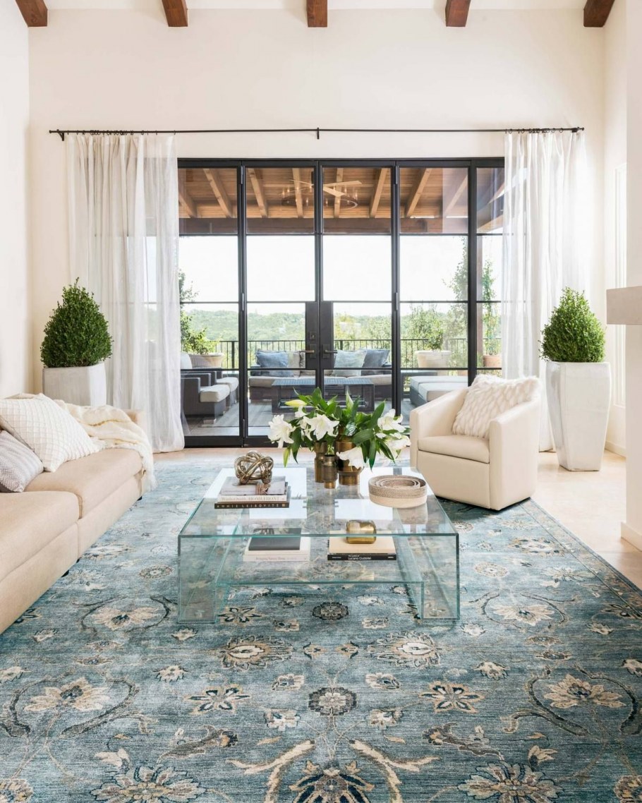 Ковер вонсбэк в интерьере