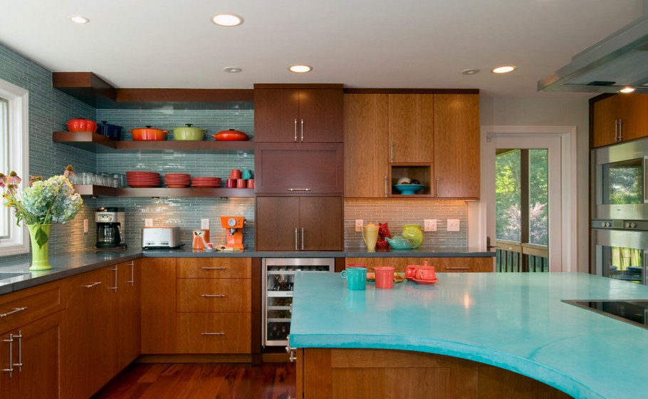 Кухня Mid Century Modern