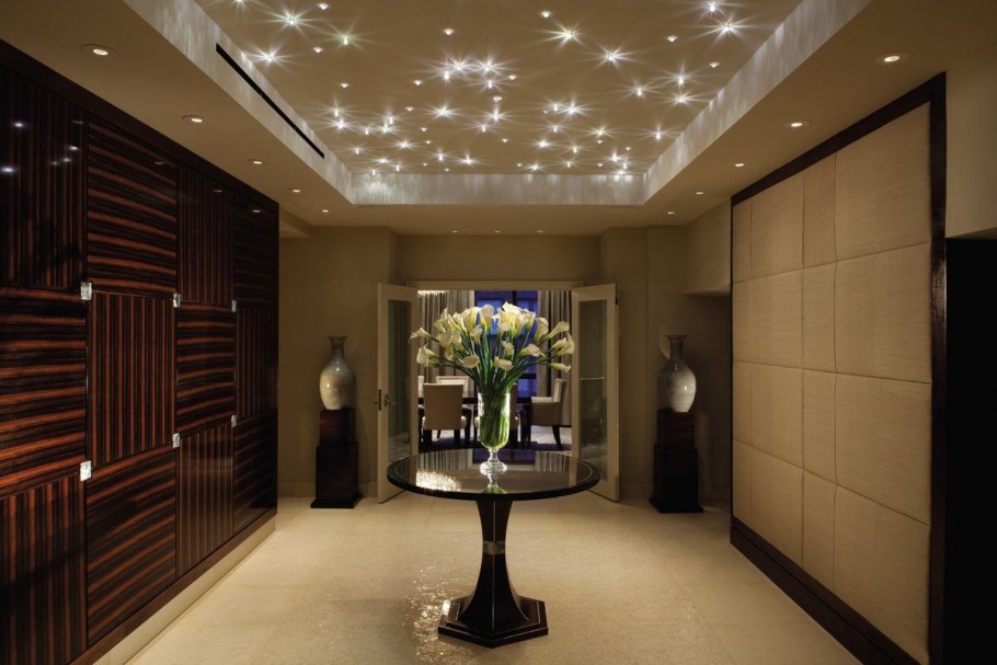 Потолки натяжные в стиле ар-деко