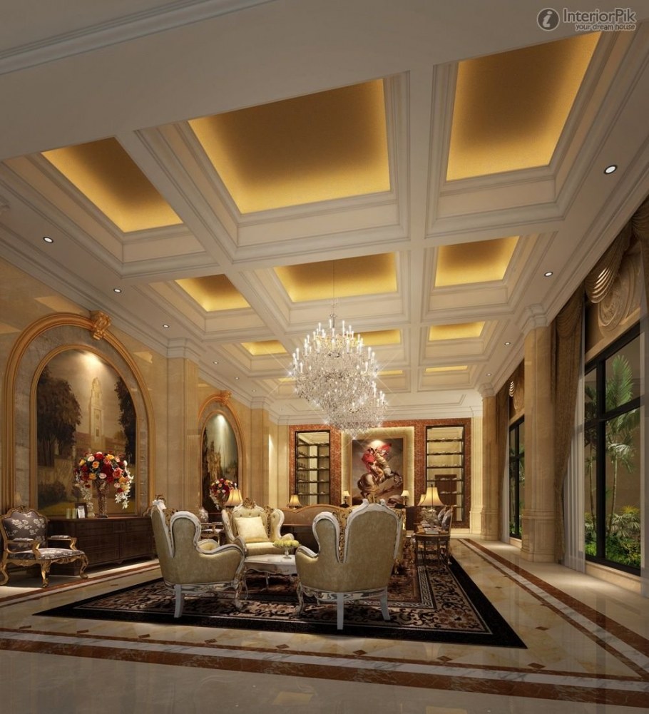 Шикарные потолки