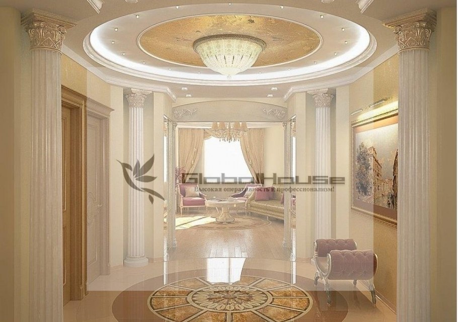 Квартира в античном стиле
