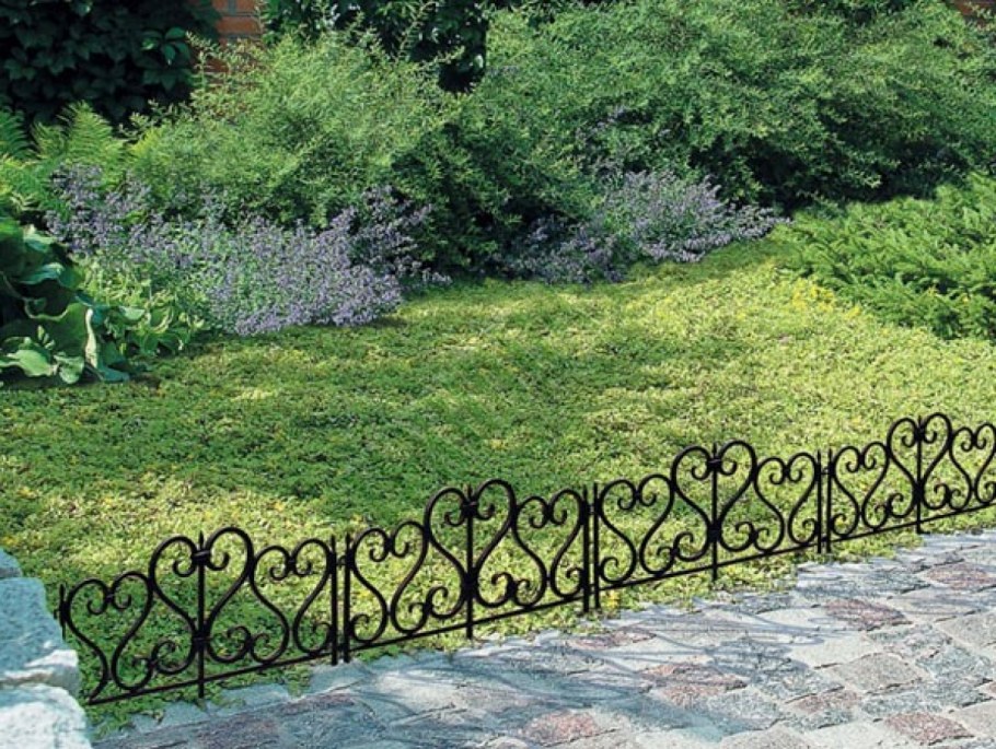 Кованые ограждения для клумб