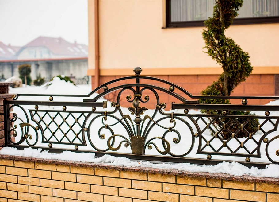 Ограждение газона