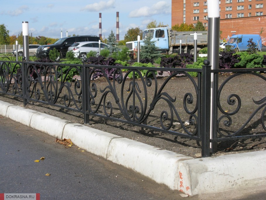 Кованые заборчики