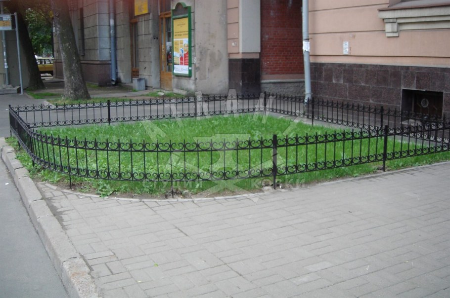 Металлические ограждения для клумб