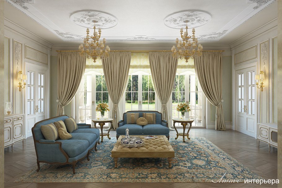 Классический стиль в интерьере