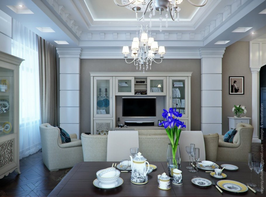 Павел Полынов классический интерьер