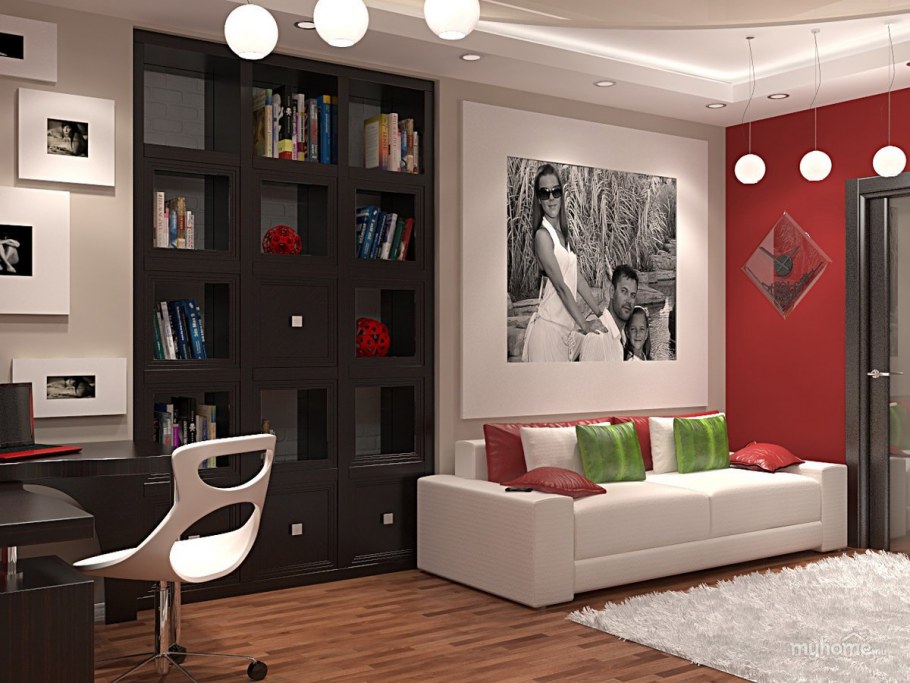 Комната для молодежи интерьер