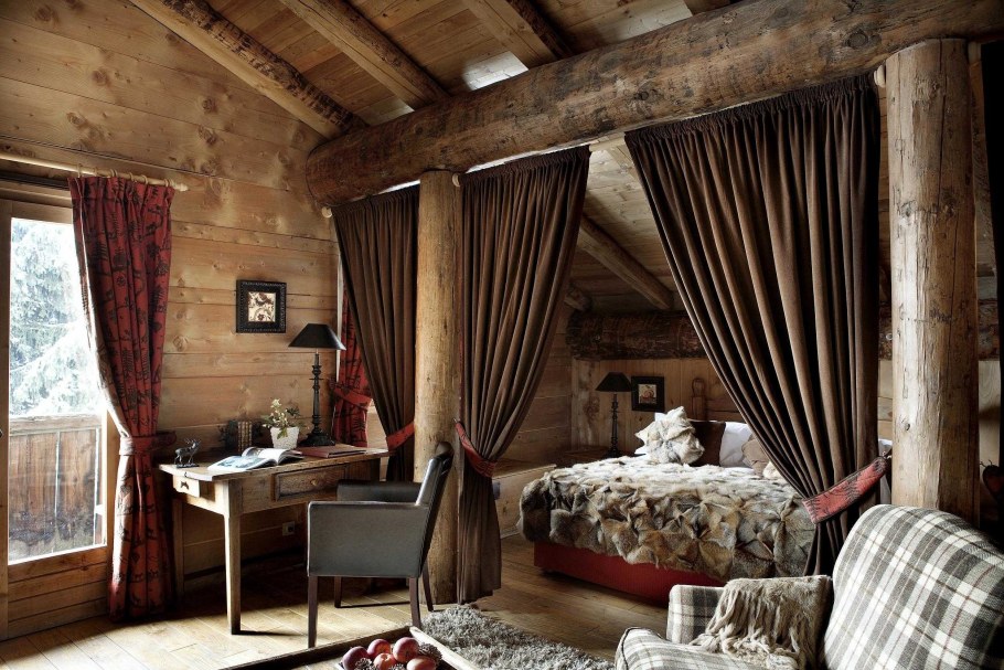 Спальня в стиле Шале Прованс