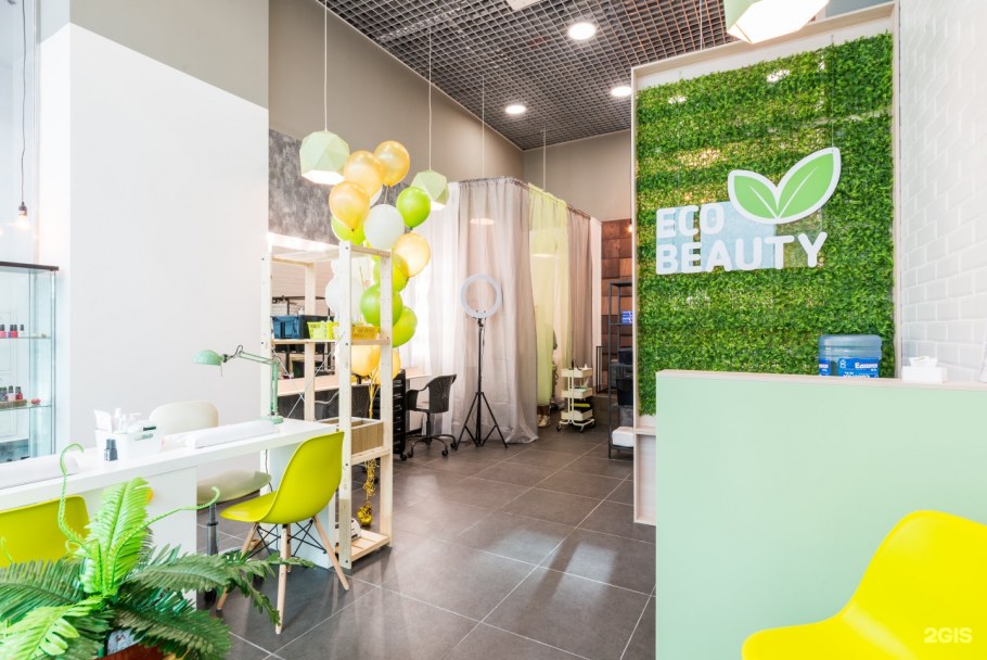 Маникюрный салон в эко стиле