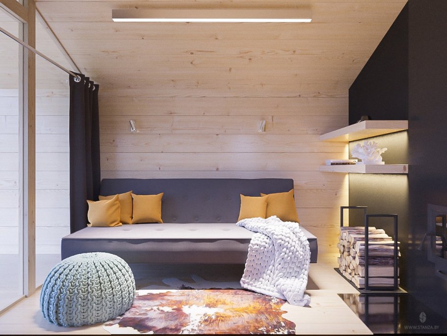 Интерьер гостевого домика