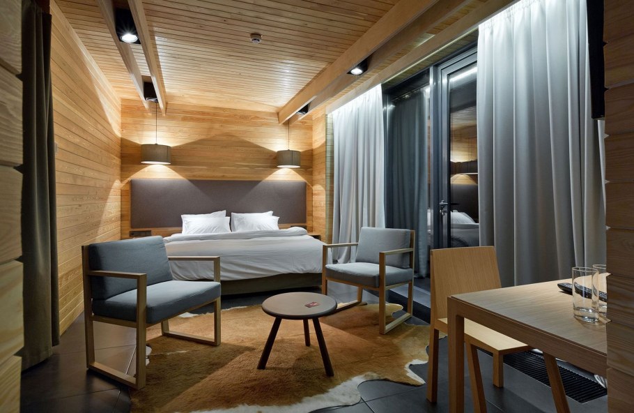 Гостевая спальня в доме