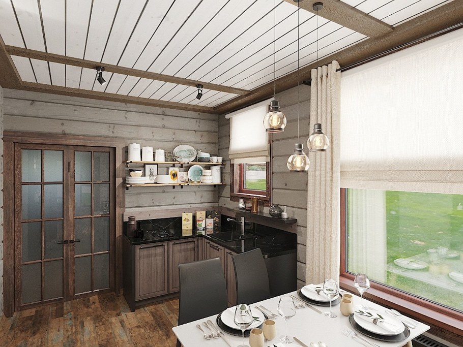 Интерьер гостевого домика