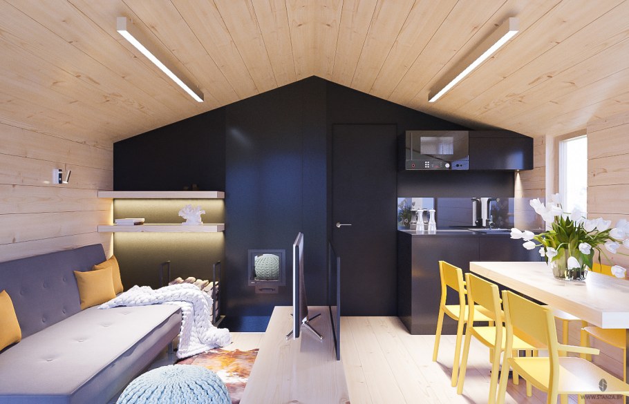 Интерьер бани