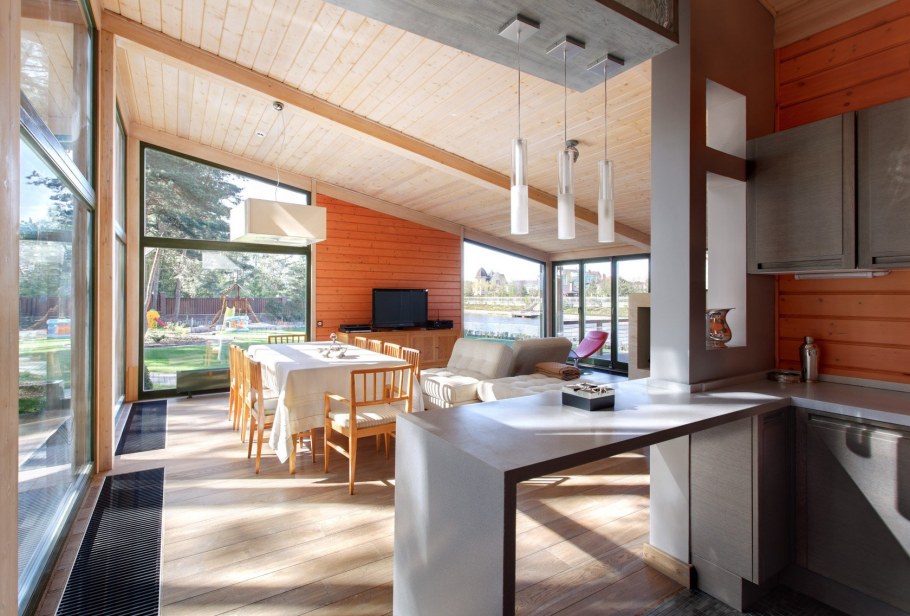 Кухня в гостевом домике