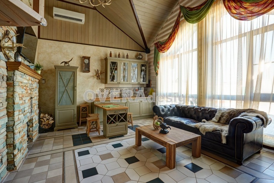 Интерьер дачного домика