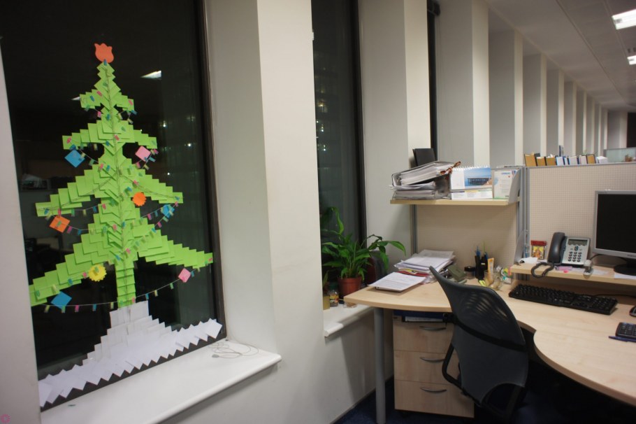 Креативное украшение офиса
