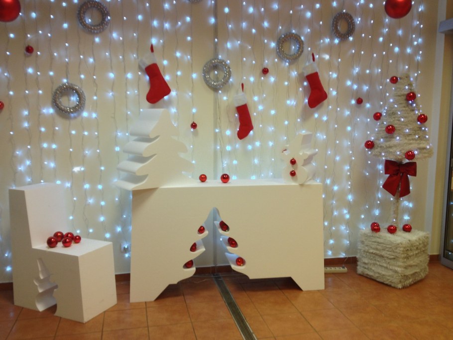 Украшение помещения на новый год