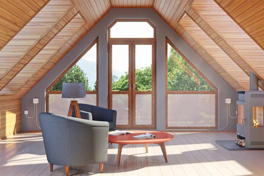 Мансарда с балконом