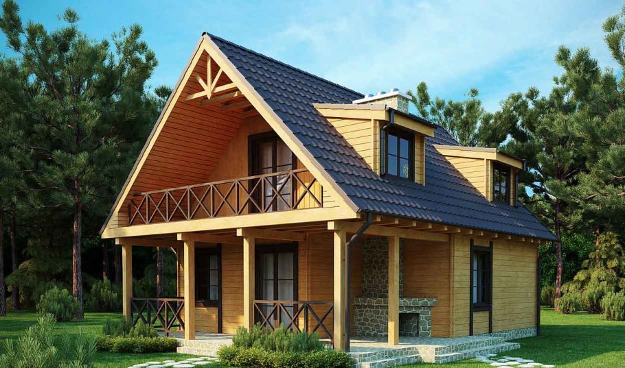 Надстройка мансарды