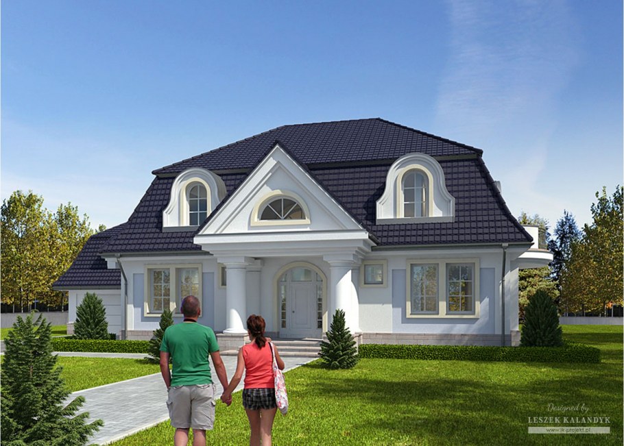 Полувальмовая четырехскатная