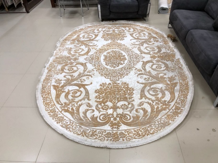 Ковротекс овальный ковер 20с30-БК