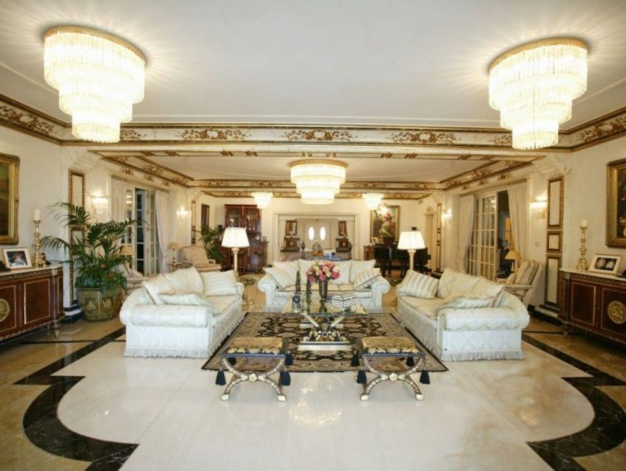 Шикарные гостиные комнаты