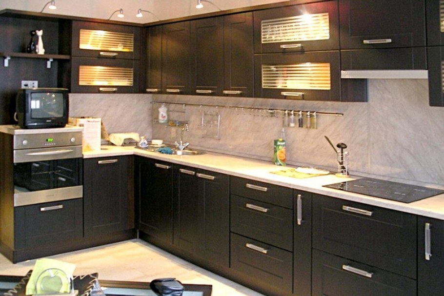 Фасады Алвик с интегрированной ручкой