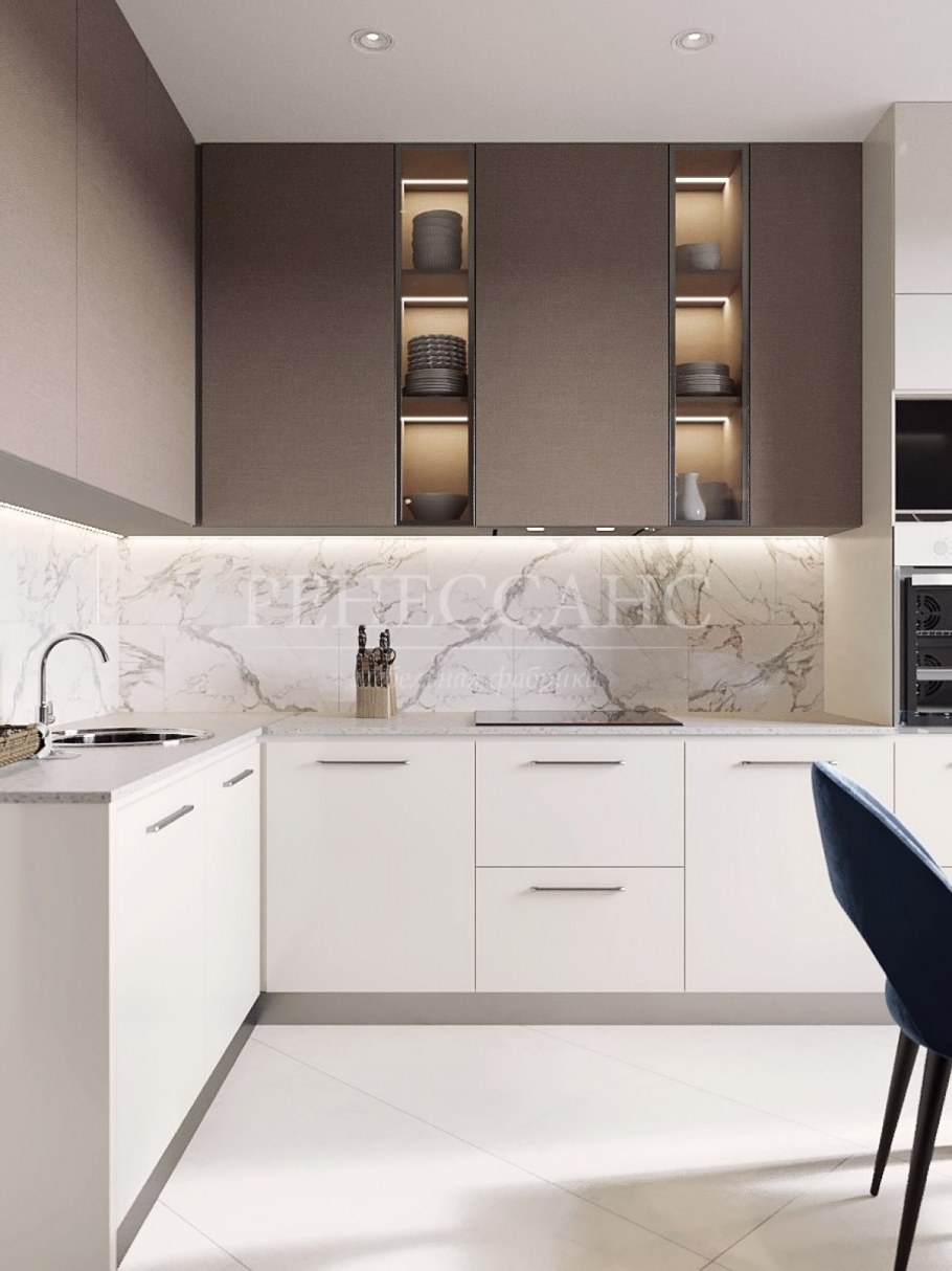 Современные кухни угловые