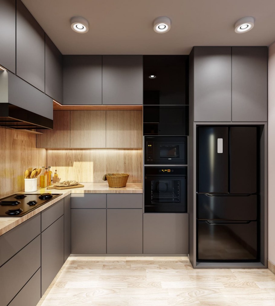 Современный кухонный гарнитур