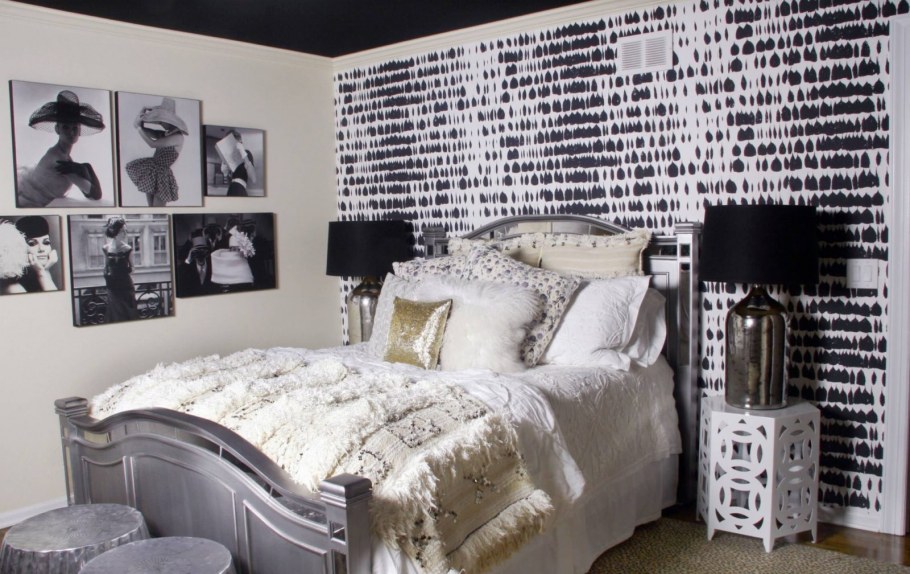 Декор для комнаты подростка черный