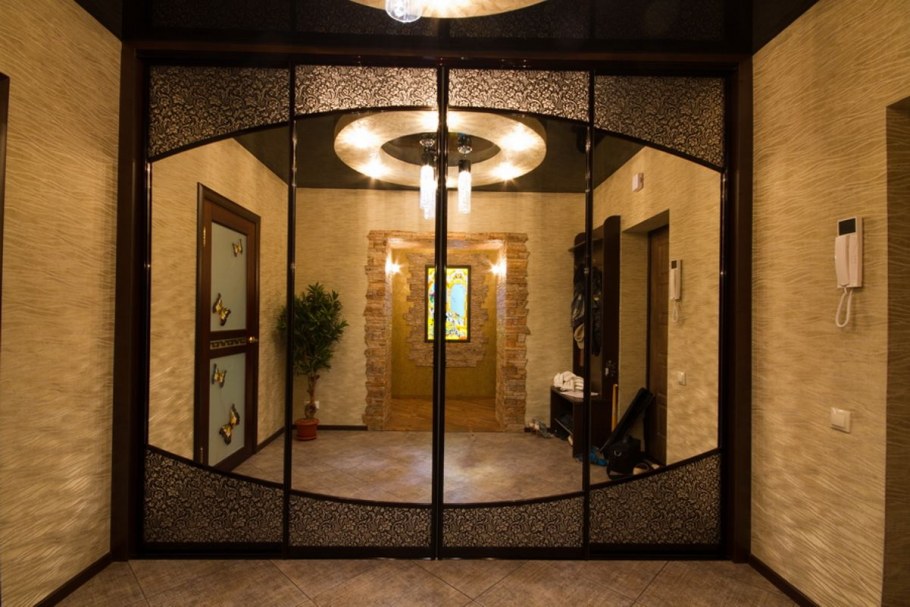 Красивые шкафы купе в прихожую