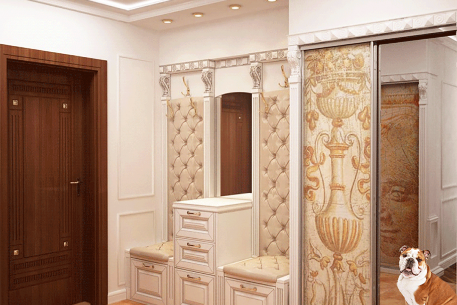 Красивый шкаф в прихожую