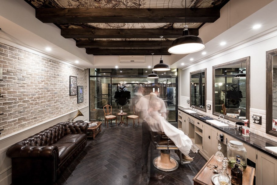 Barbershop интерьер