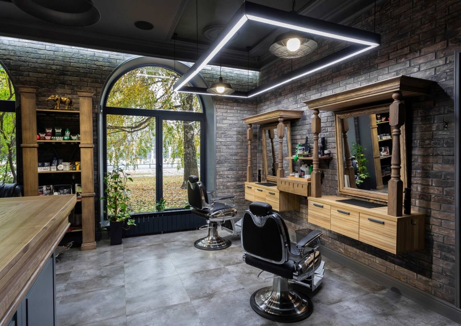 Barbershop интерьер