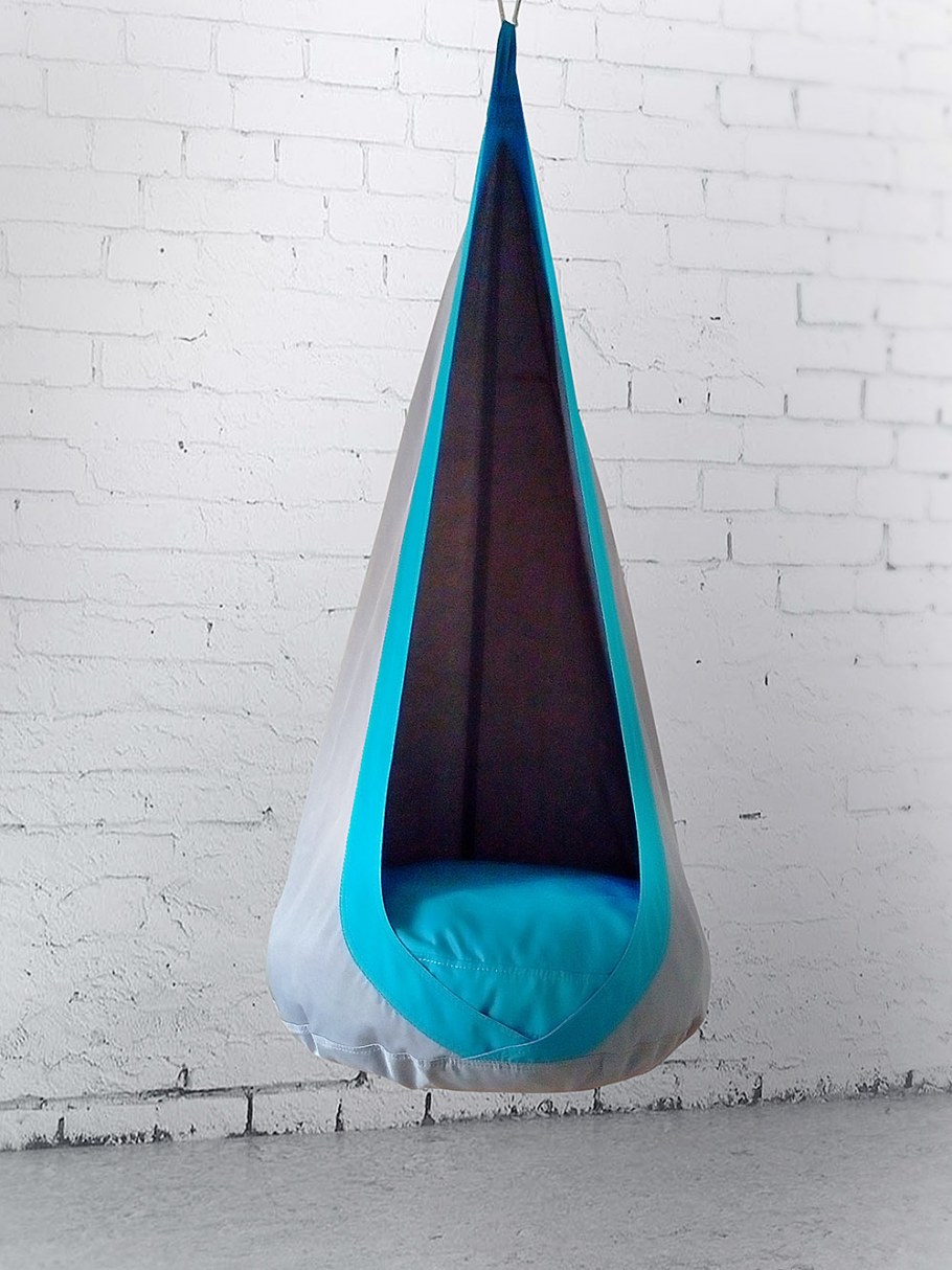 Подвесное кресло из ткани