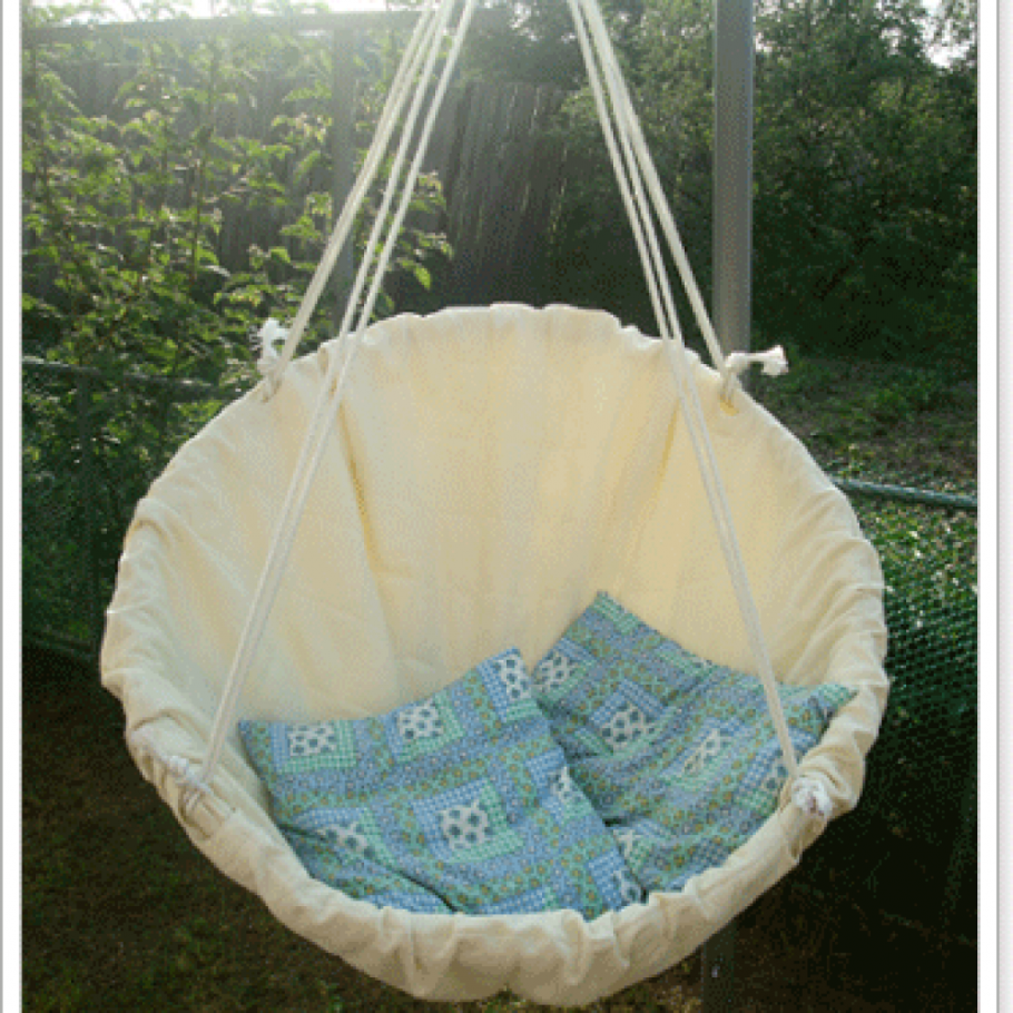 Подвесное кресло чертеж