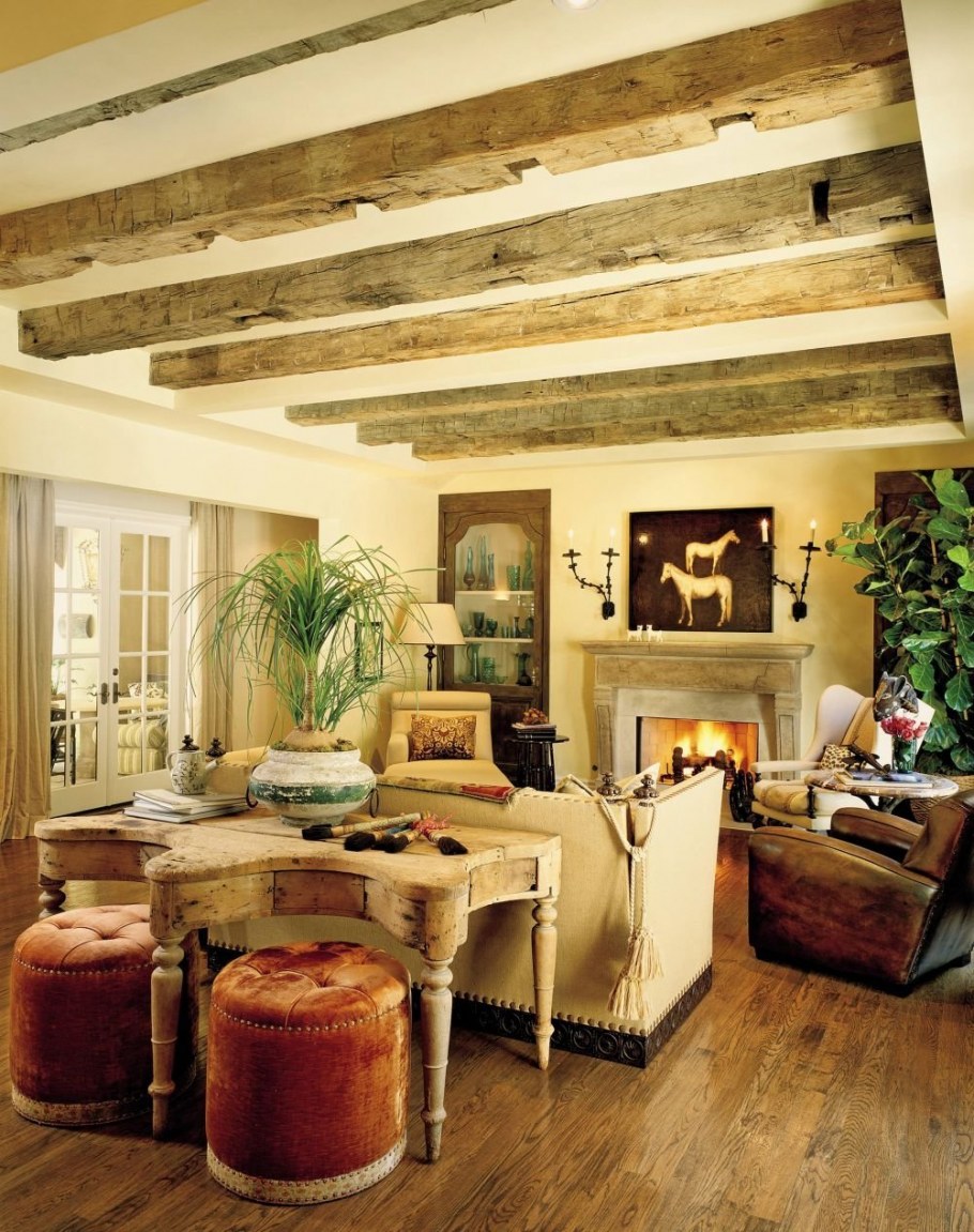 Рустик Модерн интерьер